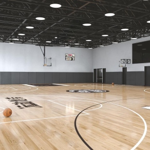 现代篮球场3D模型下载